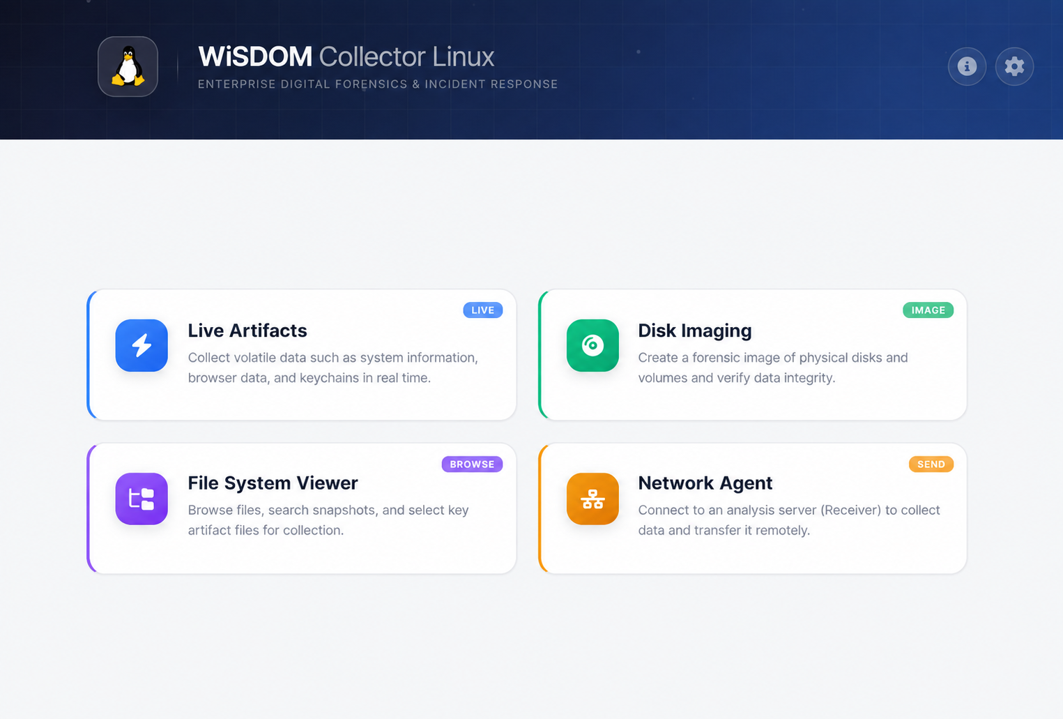 Linux specialized digital evidence collection and imaging