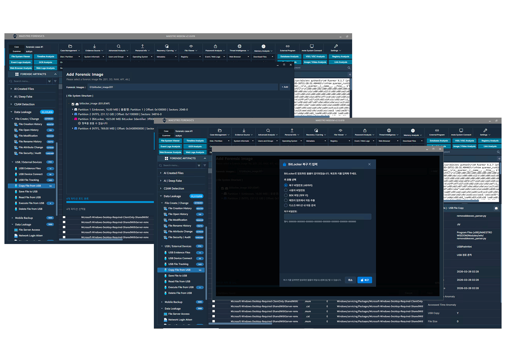 BitLocker Volume Analysis